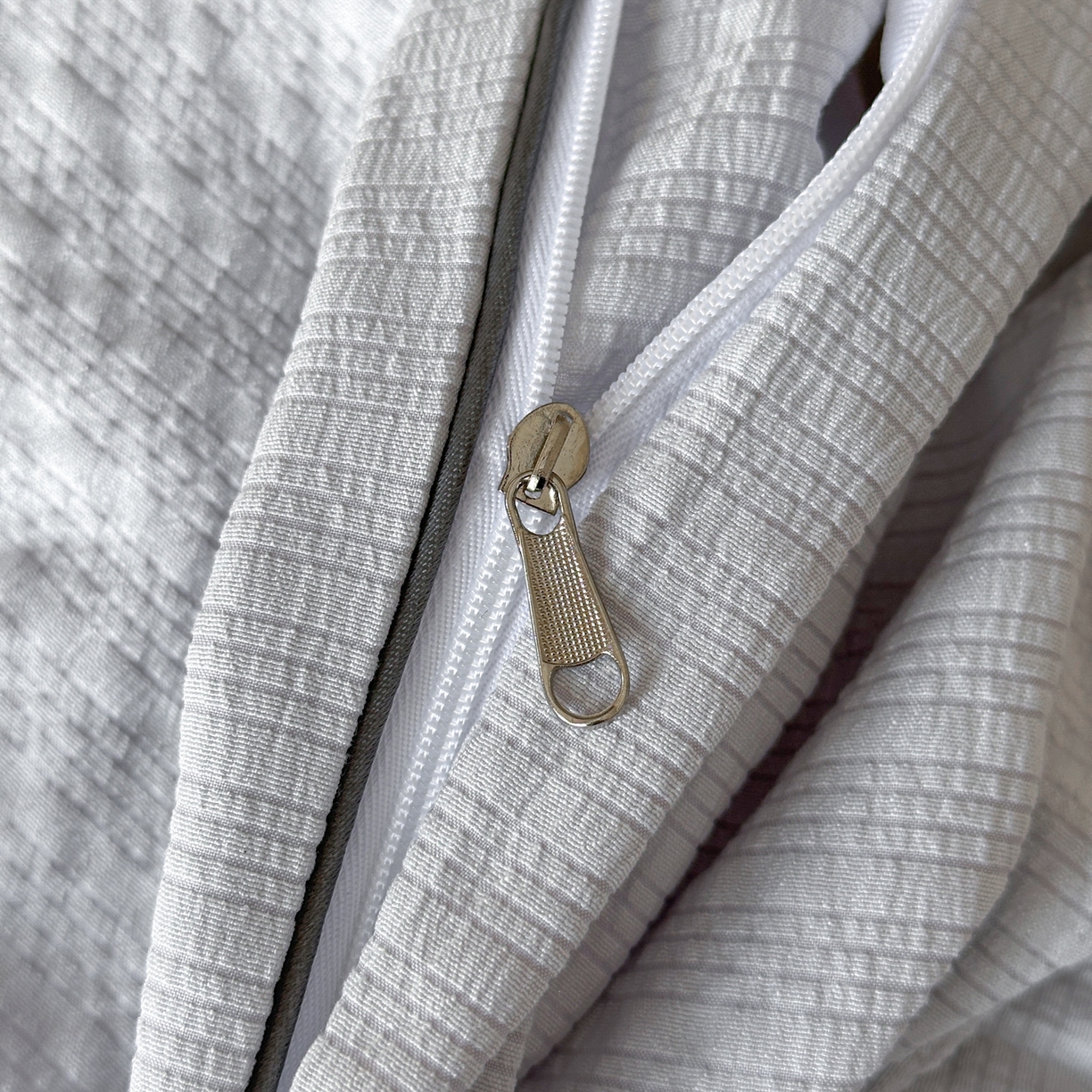 91家纺网 家纺一手货源 找家纺 利欧 2026新款水洗棉四件套提花四件套刺绣四件套-幸运 幸运灰