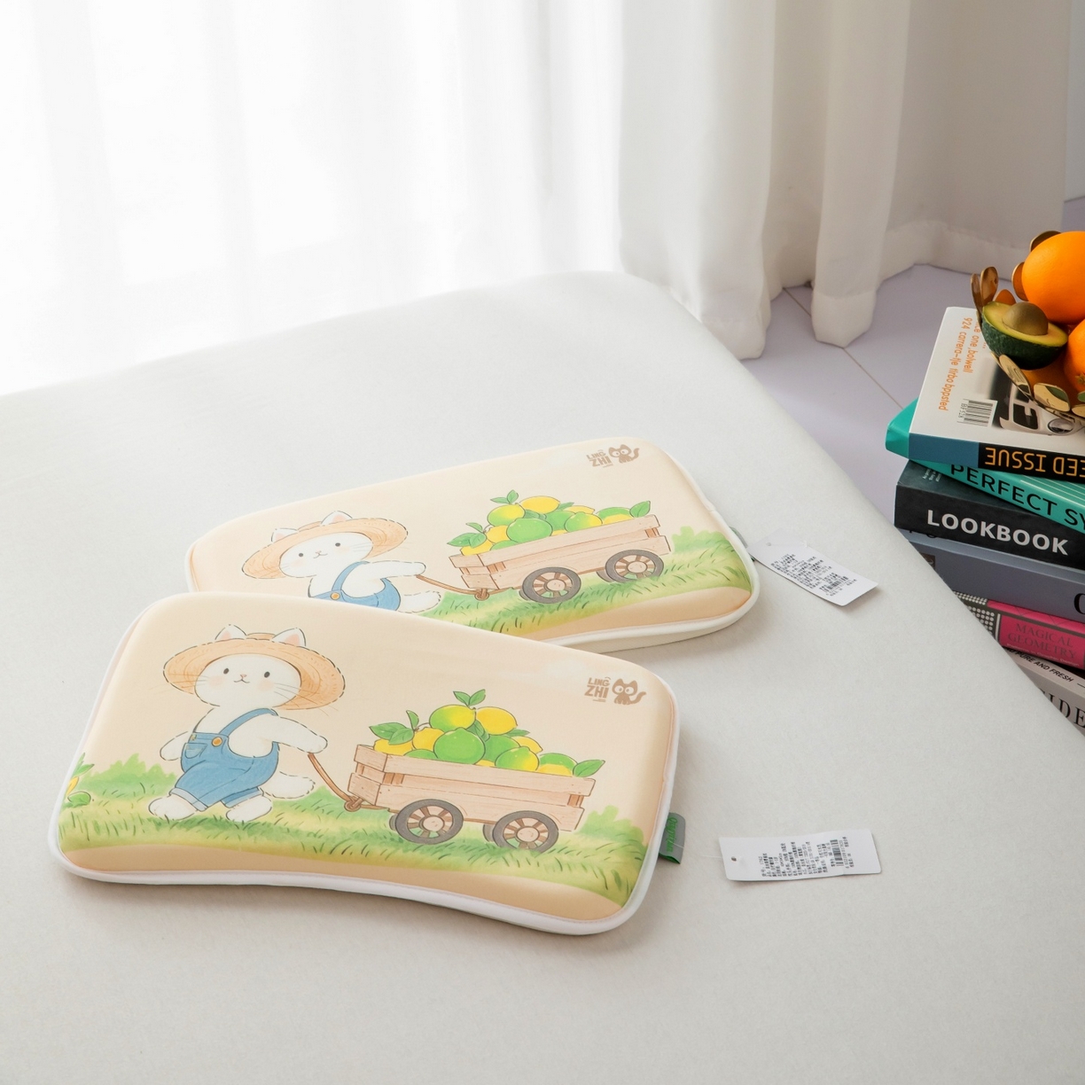 九州枕芯 2026新款可水洗儿童记忆枕枕头枕芯 果猫轻眠