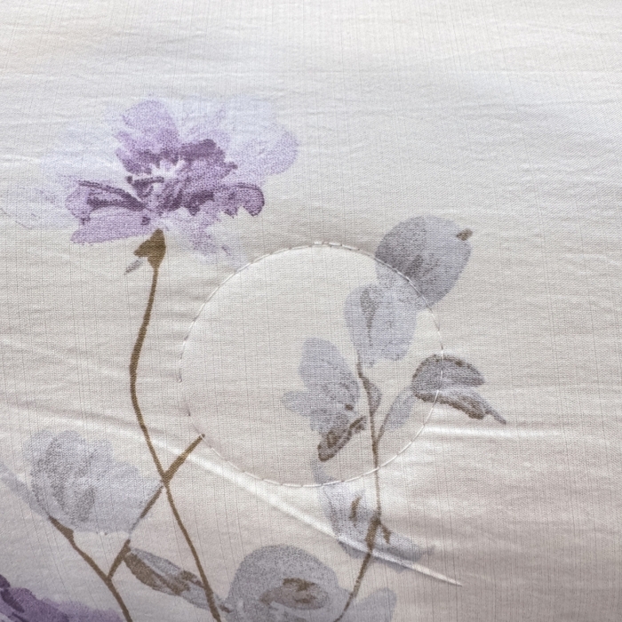 91家纺网 家纺一手货源 找家纺 新款凉感天丝棉夏被夏凉被空调被夏被四件套系列 雅枝紫