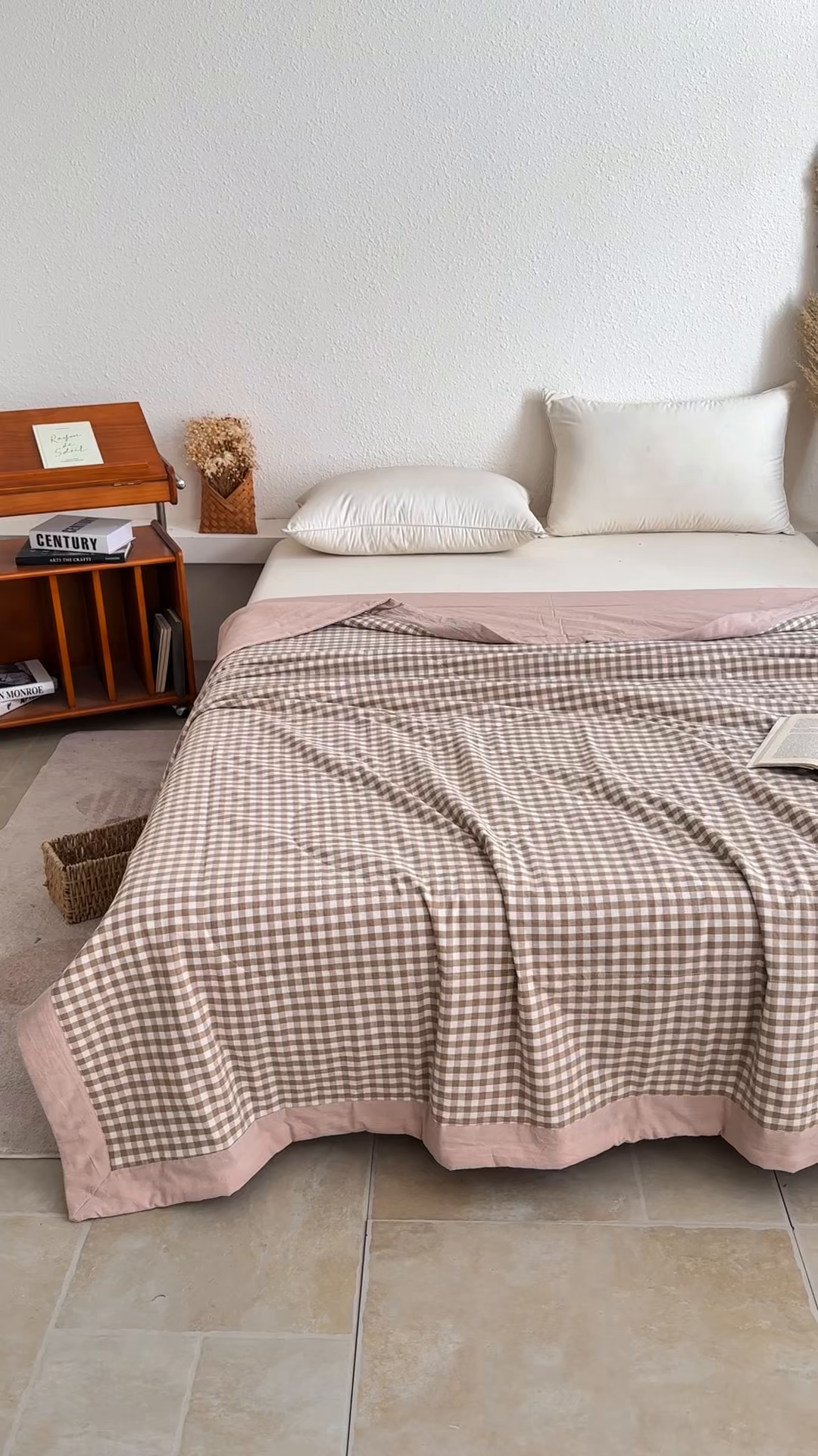 91家纺网 家纺一手货源 找家纺 家贝爱 2026新款全棉色织新疆棉花夏被夏凉被空调被 小咖格