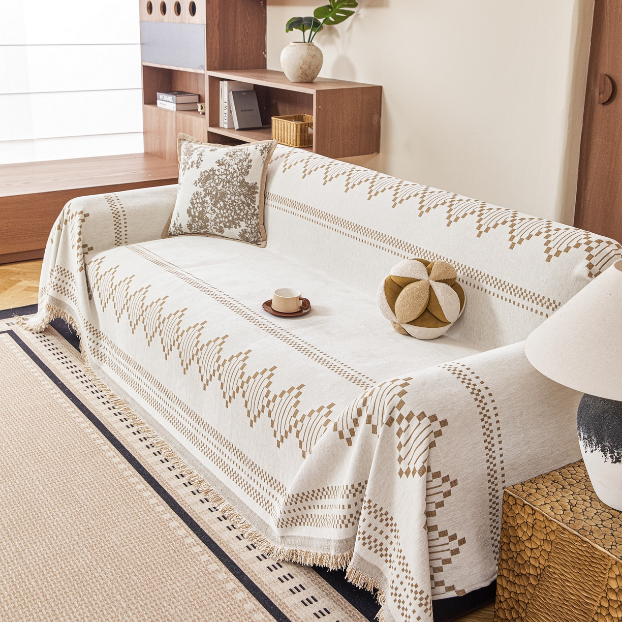 91家纺网 家纺一手货源 找家纺 （总）逐日沙发套 2026新款加厚雪尼尔-沙发巾