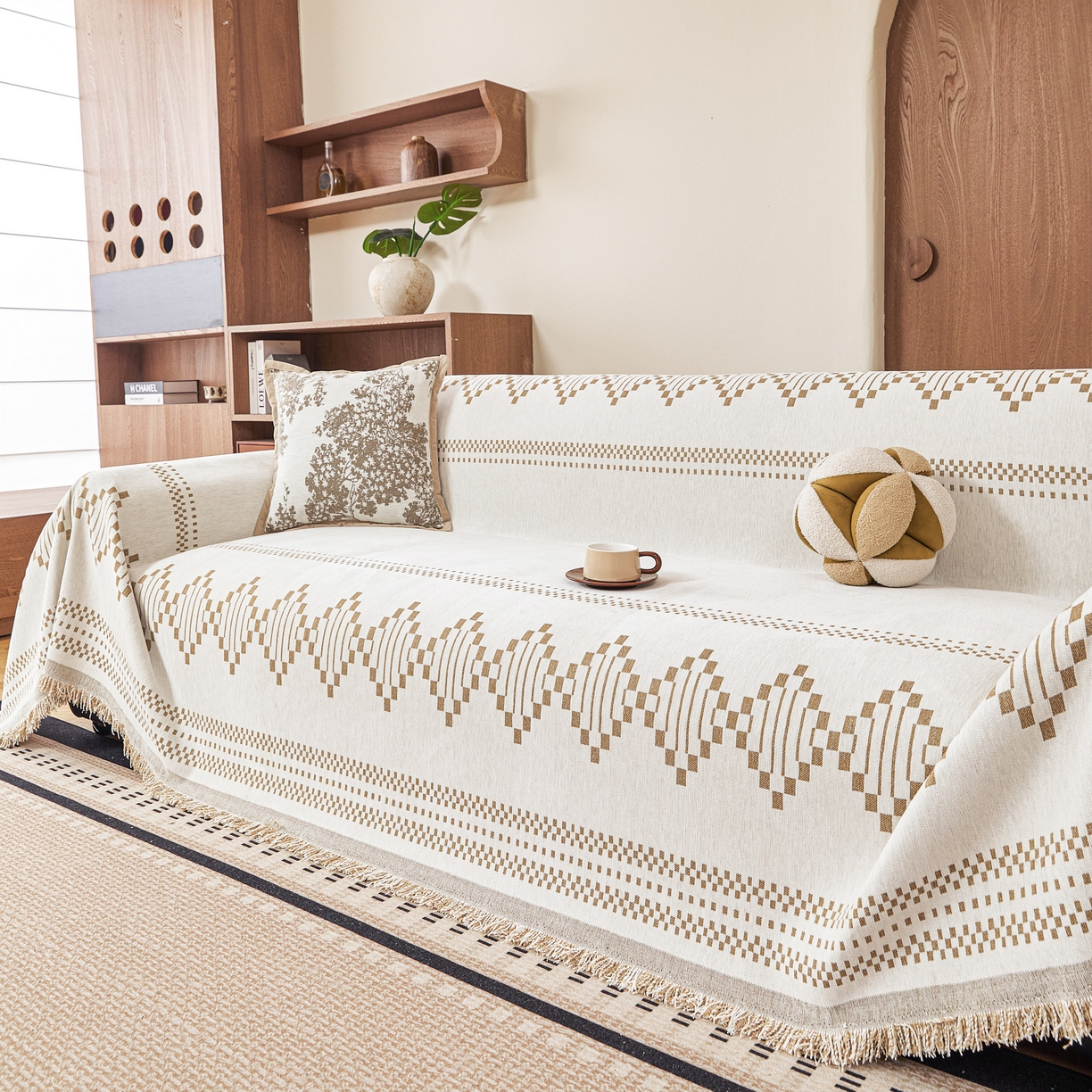 91家纺网 家纺一手货源 找家纺 （总）逐日沙发套 2026新款加厚雪尼尔-沙发巾