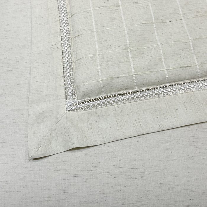 91家纺网 家纺一手货源 找家纺 欧夏 2026新款莱赛尔亚麻天丝麻方格提花镂空夏被空调被夏凉被夏季薄被子直播供货外贸（独立手提袋包装） 清新绿