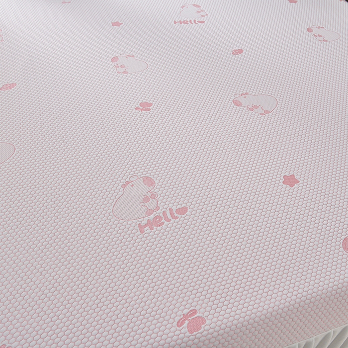 91家纺网 家纺一手货源 找家纺 （总）梦之星 2026春夏新款400克A类提花冰豆豆凉感床裙款凉席三件套席子空调软席 