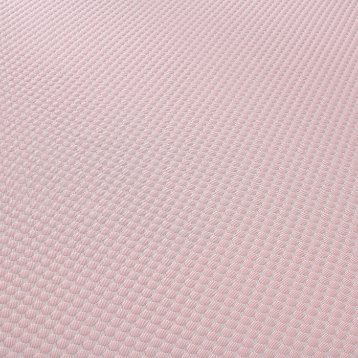 91家纺网 家纺一手货源 找家纺 梦之星 2026春夏新款400克A类提花冰豆豆凉感床裙款凉席三件套席子空调软席  粉色