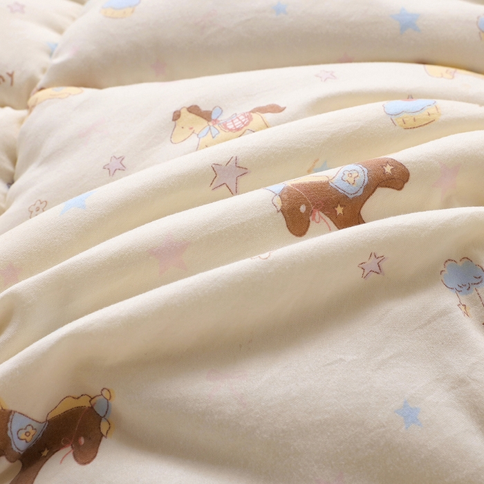 91家纺网 家纺一手货源 找家纺 嘉贝 2026新款A类云朵棉新疆棉花床垫 旋转小马