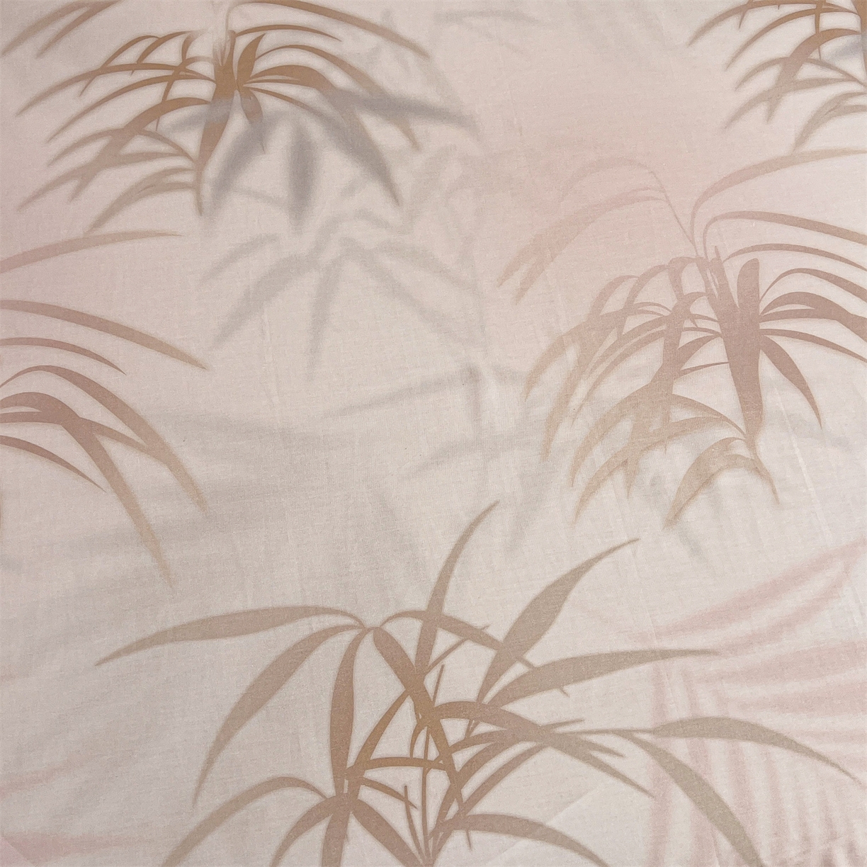 91家纺网 家纺一手货源 找家纺 宜凡家纺 2026新款全棉数码印花单层床裙三件套③号系列 竹影 粉