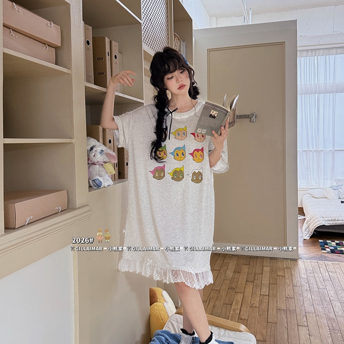 91家纺网 家纺一手货源 找家纺 （总）妍景家居生活馆 2026新款睡裙-阿童木T