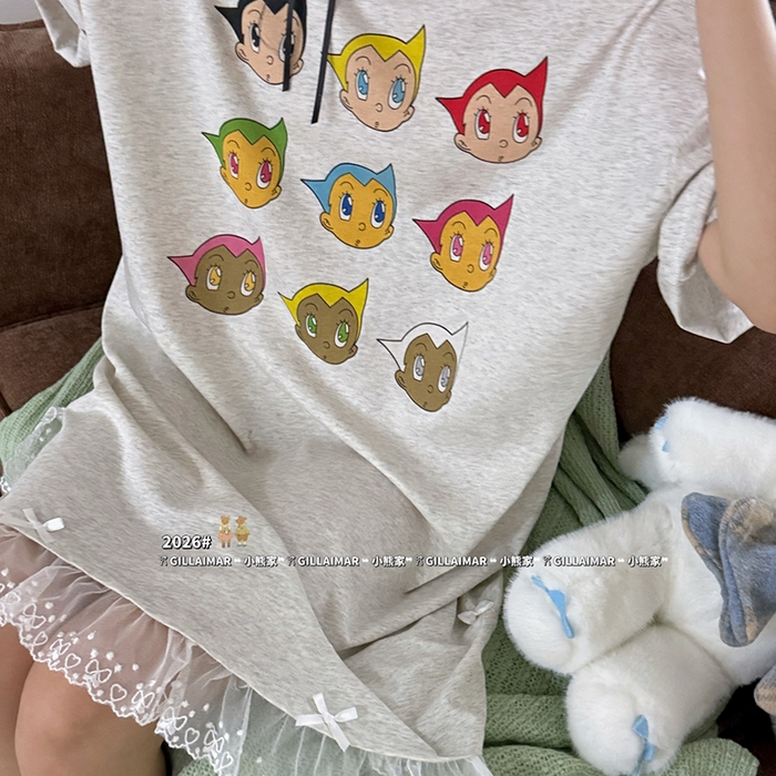 91家纺网 家纺一手货源 找家纺 （总）妍景家居生活馆 2026新款睡裙-阿童木T