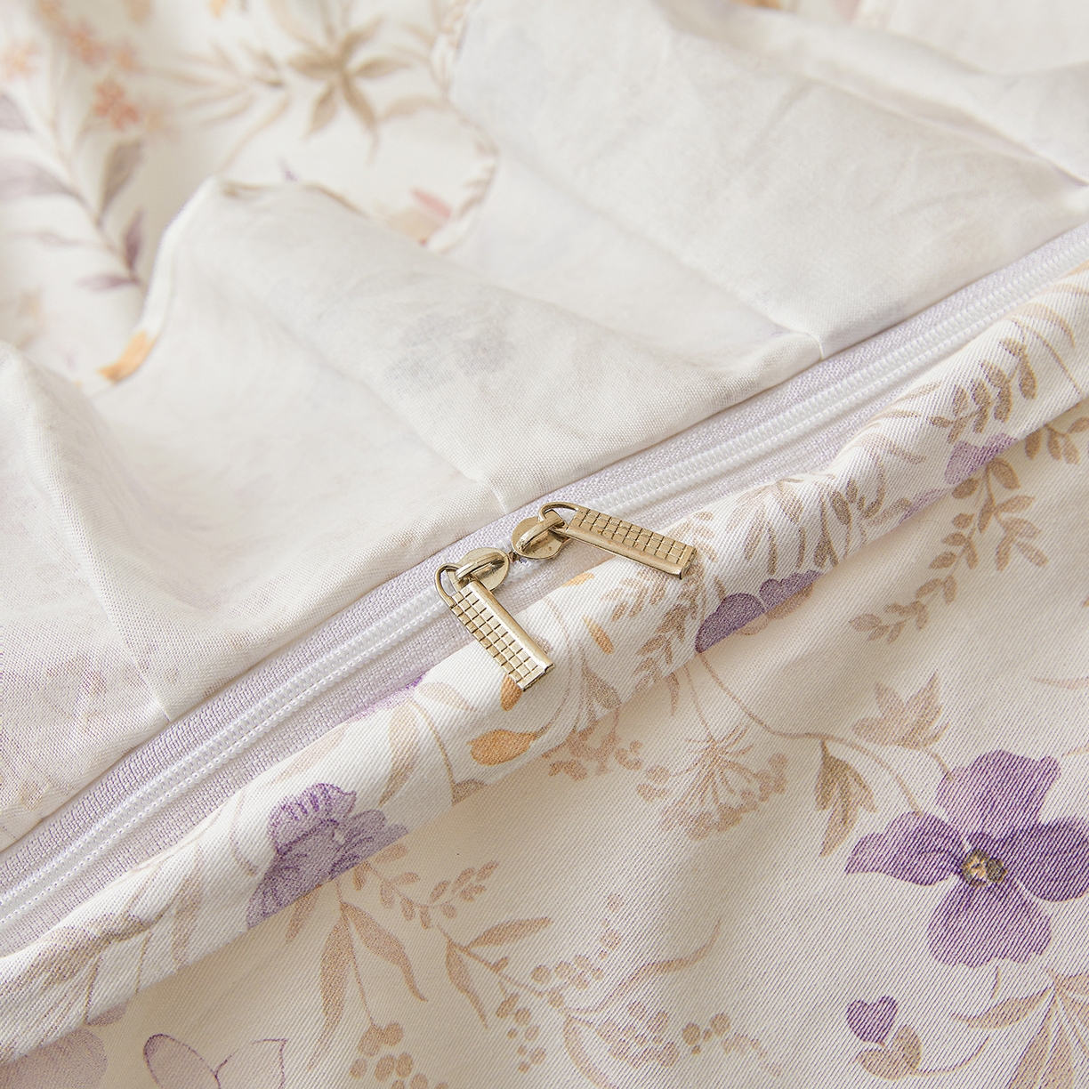 91家纺网 家纺一手货源 找家纺 宜凡家纺 2026新款全棉数码印花床盖四件套③号系列 漫枝