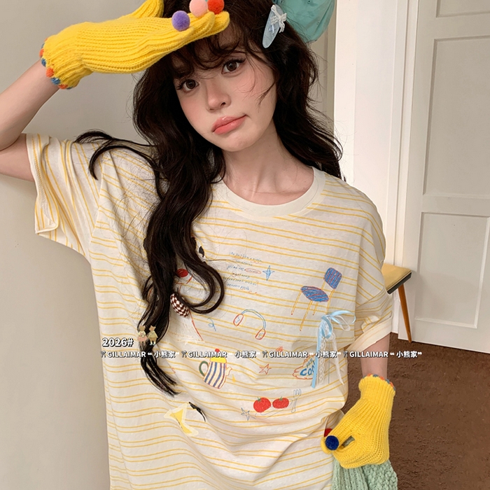 91家纺网 家纺一手货源 找家纺 （总）妍景家居生活馆 2026新款睡裙-板凳小狗T