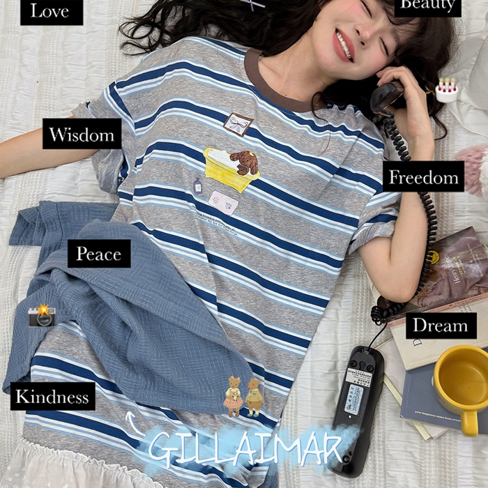 91家纺网 家纺一手货源 找家纺 （总）妍景家居生活馆 2026新款睡裙-洗白白T