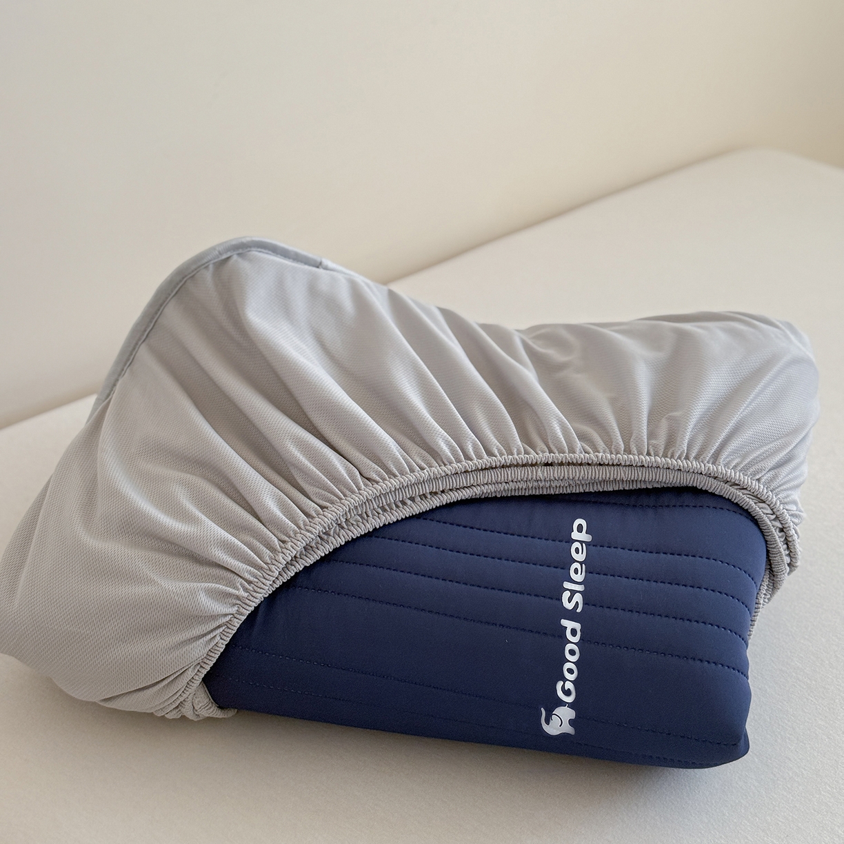 91家纺网 家纺一手货源 找家纺 TT.one 塔塔家居 2026新款A类自然凉感简约深睡眠清新小象夏日凉感垫 小象-宝石蓝