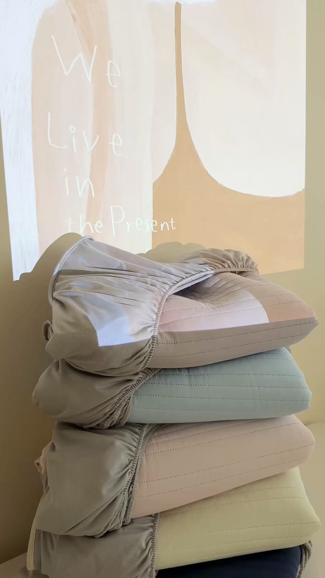 91家纺网 家纺一手货源 找家纺 TT.one 塔塔家居 2026新款A类自然凉感简约深睡眠清新小象夏日凉感垫 组合图仅供展示不可下单