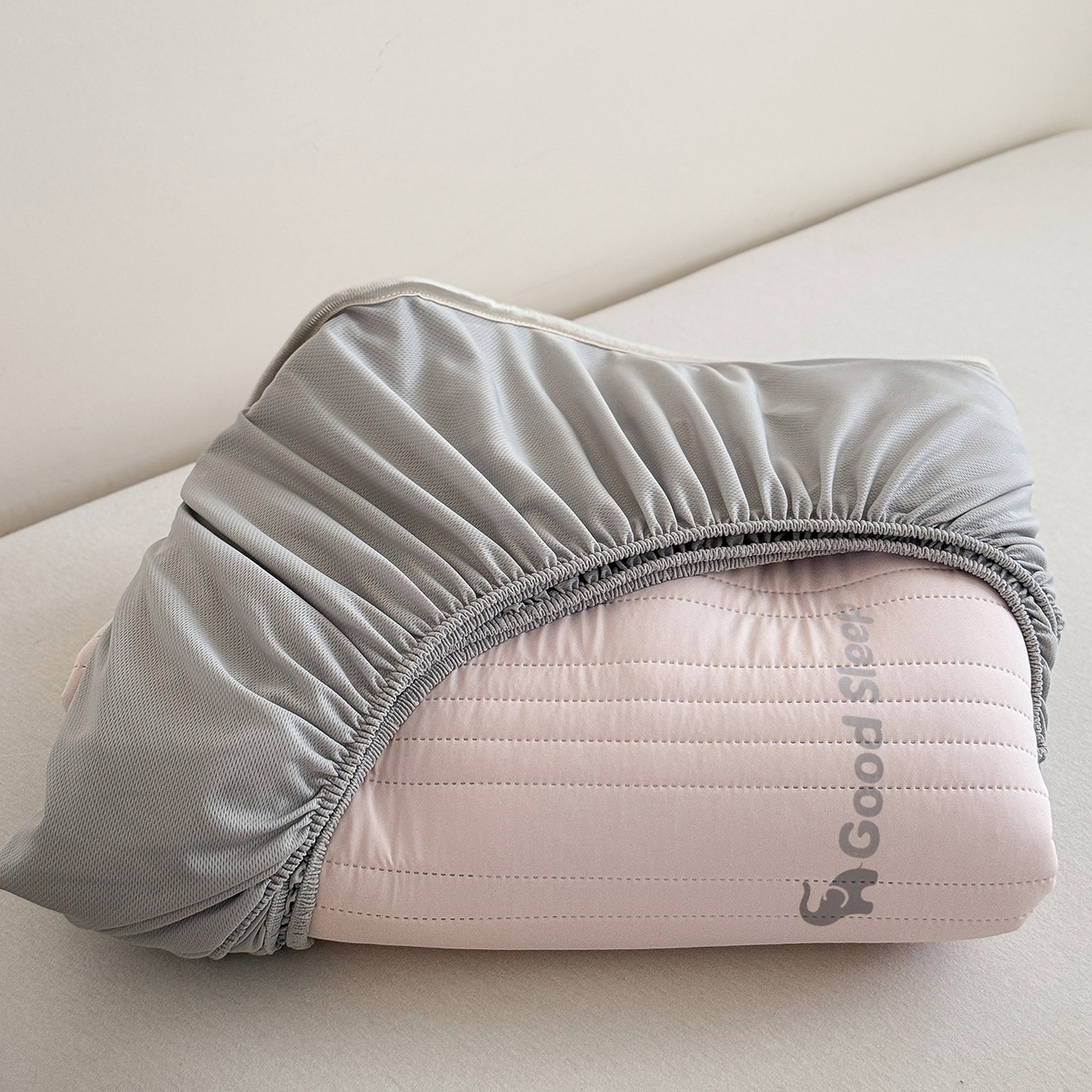 91家纺网 家纺一手货源 找家纺 TT.one 塔塔家居 2026新款A类自然凉感简约深睡眠清新小象夏日凉感垫 小象-少女粉