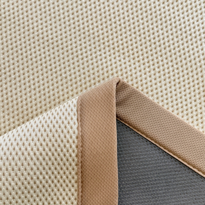 91家纺网 家纺一手货源 找家纺 畅畅家纺 2026春夏新款复合中分子PE100%聚乙烯乙纶色织提花凉感软凉席席子 腊肠狗