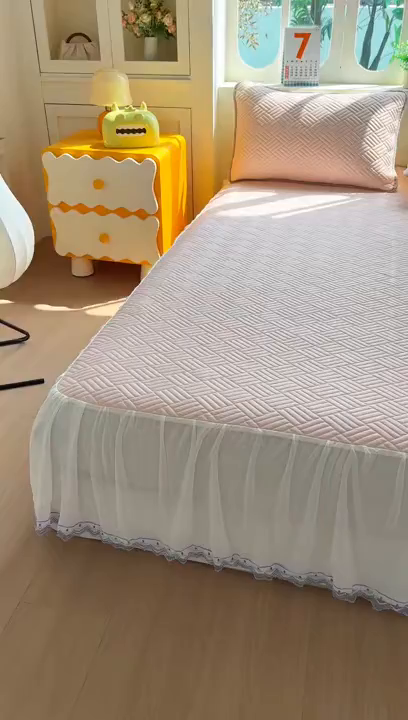 91家纺网 家纺一手货源 找家纺 （总）丹本家纺 2026新款凉感夏被空调被凉席空调席冰丝席纯色床裙乳胶席三件套四件套菱形格