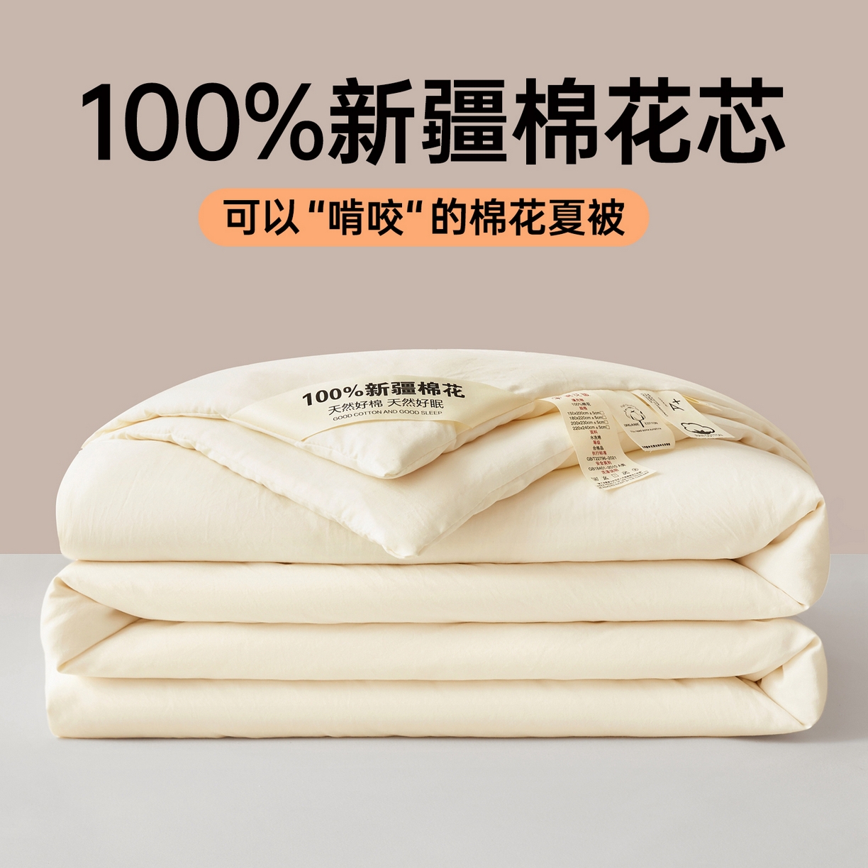 91家纺网 家纺一手货源 找家纺 （总）思雅庭 2026新款100%水洗棉新疆棉花被