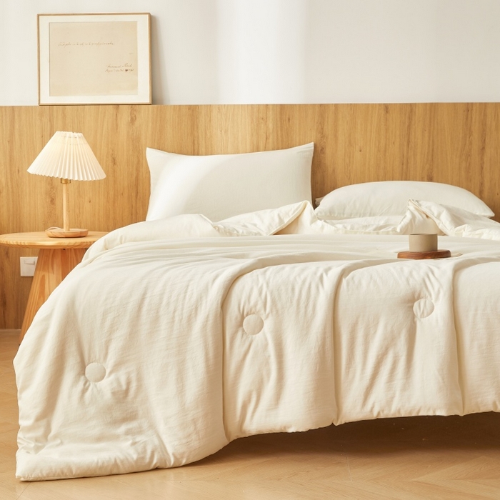 91家纺网 家纺一手货源 找家纺 （总）思雅庭 2026新款100%水洗棉新疆棉花被