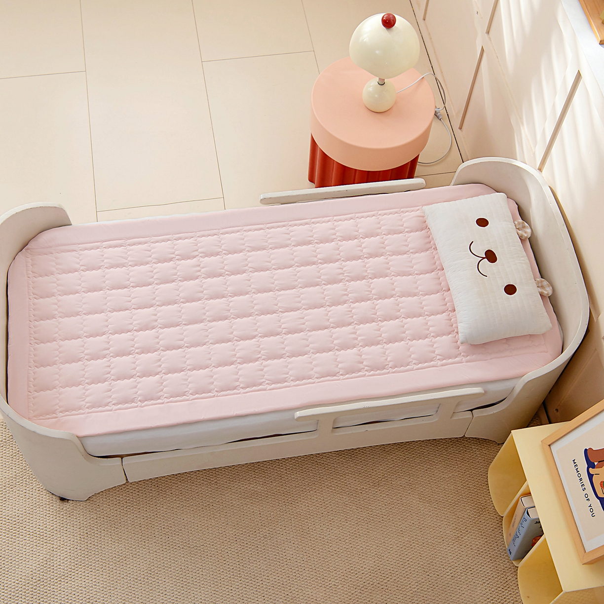 91家纺网 家纺一手货源 找家纺 （总）御棉坊 2026新品锦氨凉感凉席儿童凉席幼儿园夏季午睡褥子学生宿舍床凉席褥子