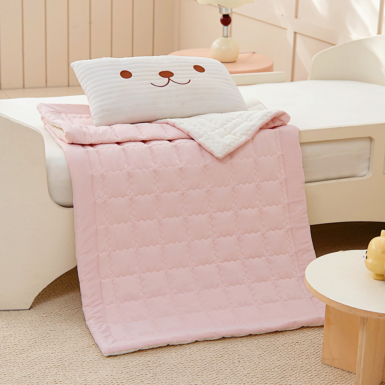 91家纺网 家纺一手货源 找家纺 （总）御棉坊 2026新品锦氨凉感凉席儿童凉席幼儿园夏季午睡褥子学生宿舍床凉席褥子