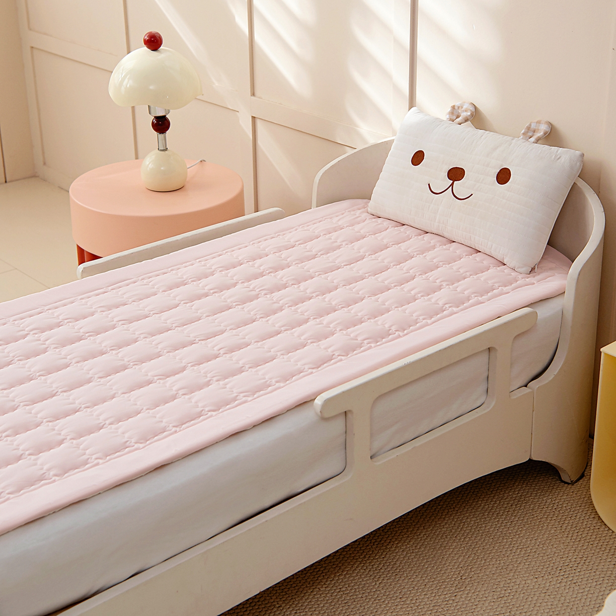 91家纺网 家纺一手货源 找家纺 （总）御棉坊 2026新品锦氨凉感凉席儿童凉席幼儿园夏季午睡褥子学生宿舍床凉席褥子