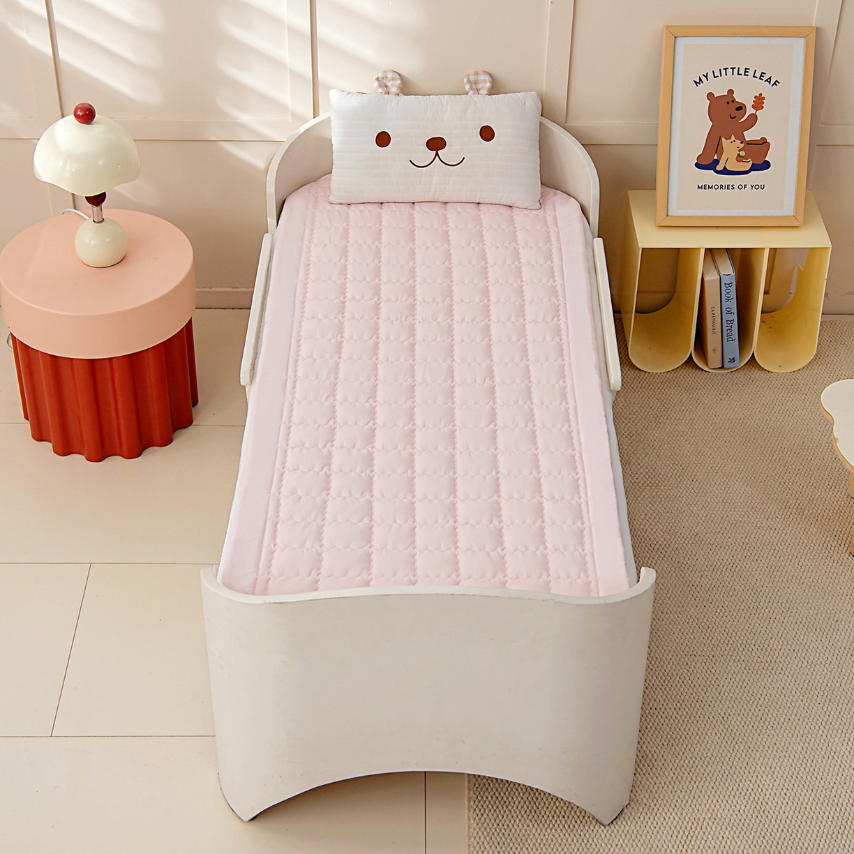 91家纺网 家纺一手货源 找家纺 （总）御棉坊 2026新品锦氨凉感凉席儿童凉席幼儿园夏季午睡褥子学生宿舍床凉席褥子