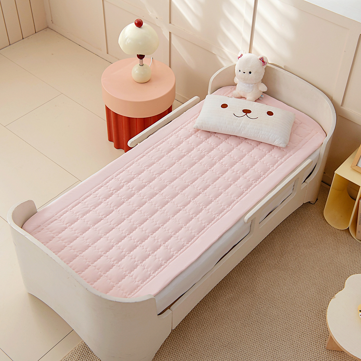 91家纺网 家纺一手货源 找家纺 （总）御棉坊 2026新品锦氨凉感凉席儿童凉席幼儿园夏季午睡褥子学生宿舍床凉席褥子