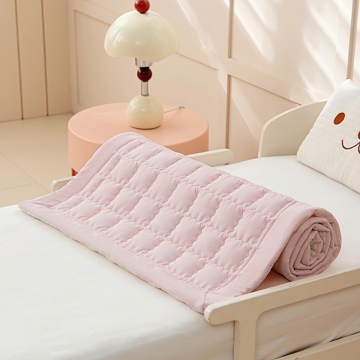 91家纺网 家纺一手货源 找家纺 （总）御棉坊 2026新品锦氨凉感凉席儿童凉席幼儿园夏季午睡褥子学生宿舍床凉席褥子