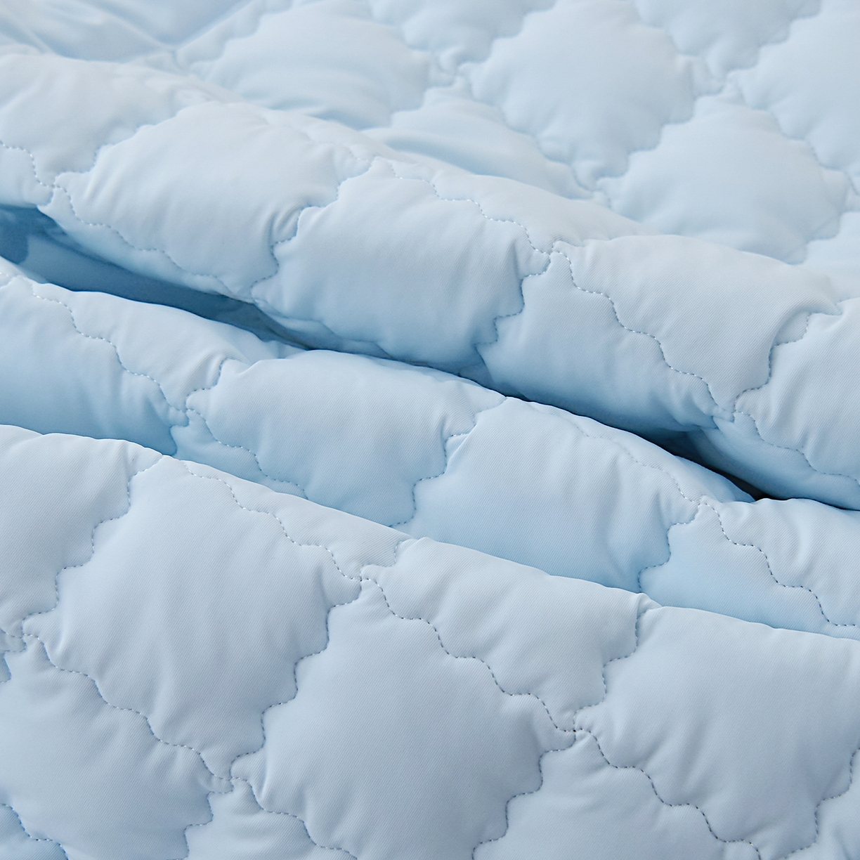 91家纺网 家纺一手货源 找家纺 御棉坊 2026新品锦氨凉感凉席儿童凉席幼儿园夏季午睡褥子学生宿舍床凉席褥子 冰冰蓝