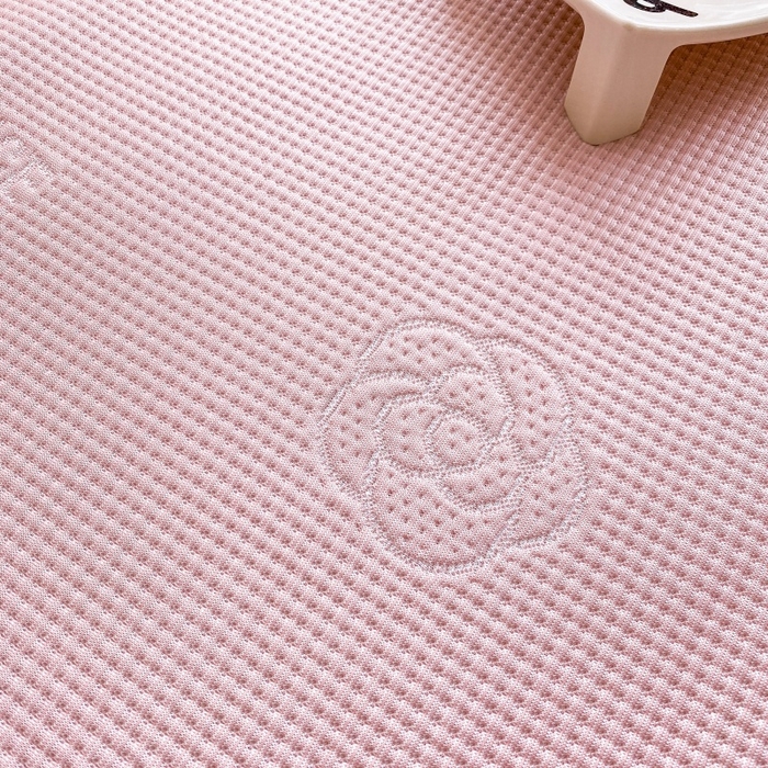 91家纺网 家纺一手货源 找家纺 （总）宇淳国际 2026新款PE凉感三明治复合床笠三件套-玫瑰花系列