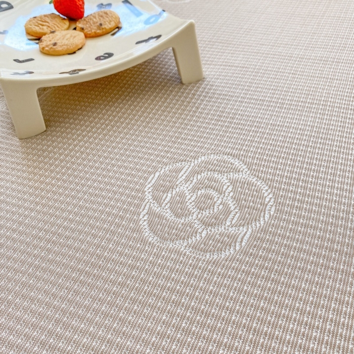 91家纺网 家纺一手货源 找家纺 宇淳国际 2026新款PE凉感三明治复合床笠三件套-玫瑰花系列 玫瑰咖