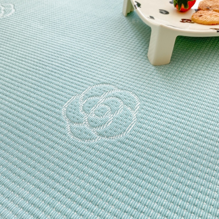 91家纺网 家纺一手货源 找家纺 宇淳国际 2026新款PE凉感三明治复合床笠三件套-玫瑰花系列 玫瑰绿