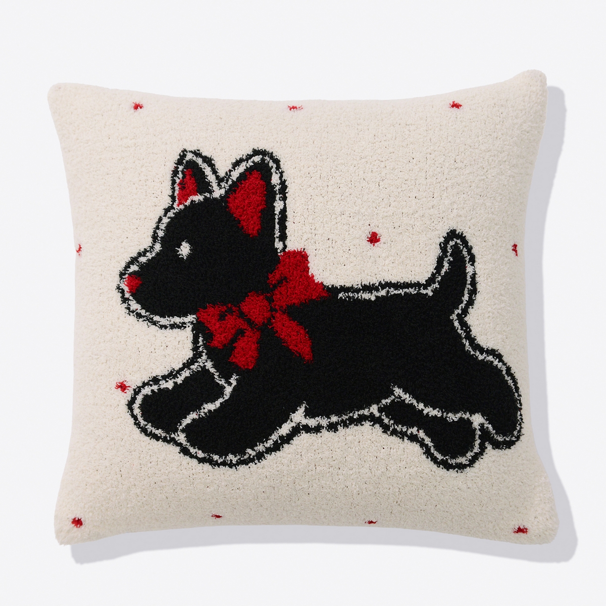 91家纺网 家纺一手货源 找家纺 苏艺针织盖毯 2026新款艺术家居超柔半边绒A类针织毯披肩多功能盖毯礼物终端控价 幸运狗lucky puppy抱枕