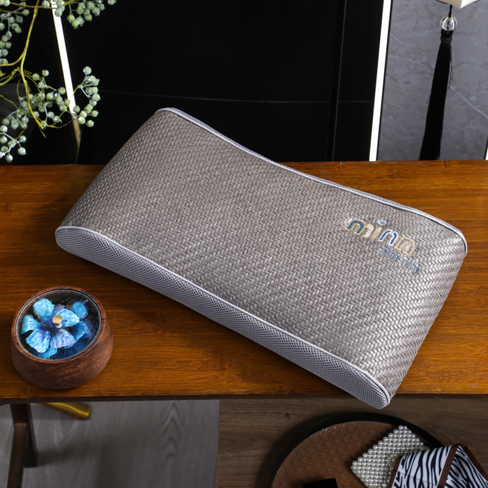 91家纺网 家纺一手货源 找家纺 （总）仁宇枕业 2026新款新品 minn野藤宫廷夏凉花草荞麦枕头枕芯