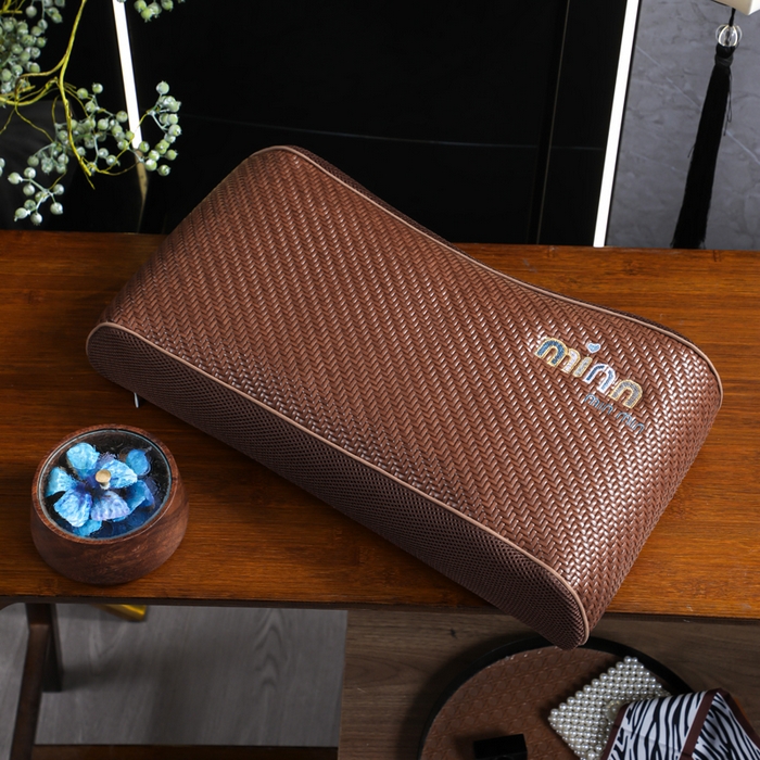 91家纺网 家纺一手货源 找家纺 （总）仁宇枕业 2026新款新品 minn野藤宫廷夏凉花草荞麦枕头枕芯