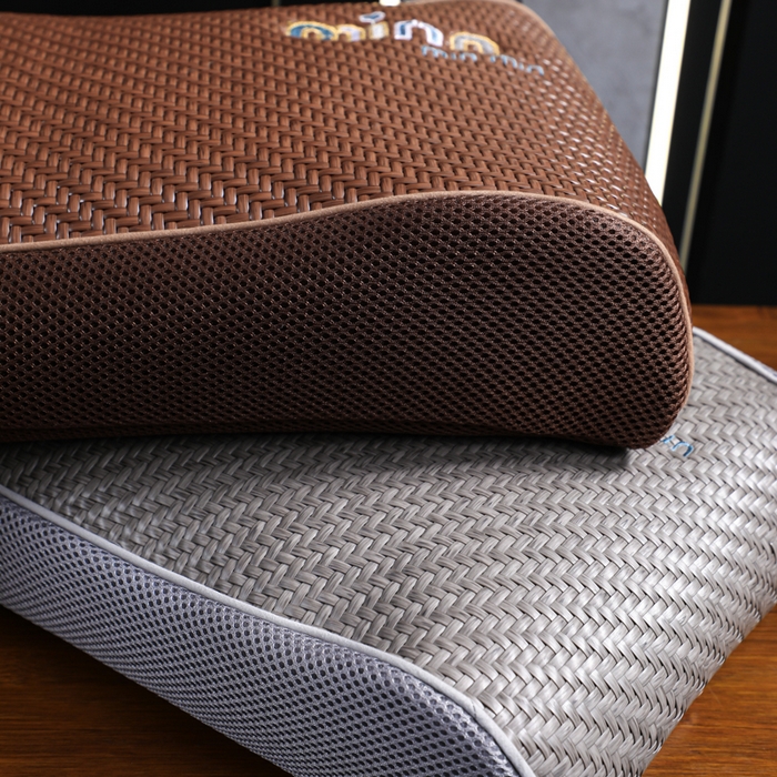 91家纺网 家纺一手货源 找家纺 （总）仁宇枕业 2026新款新品 minn野藤宫廷夏凉花草荞麦枕头枕芯