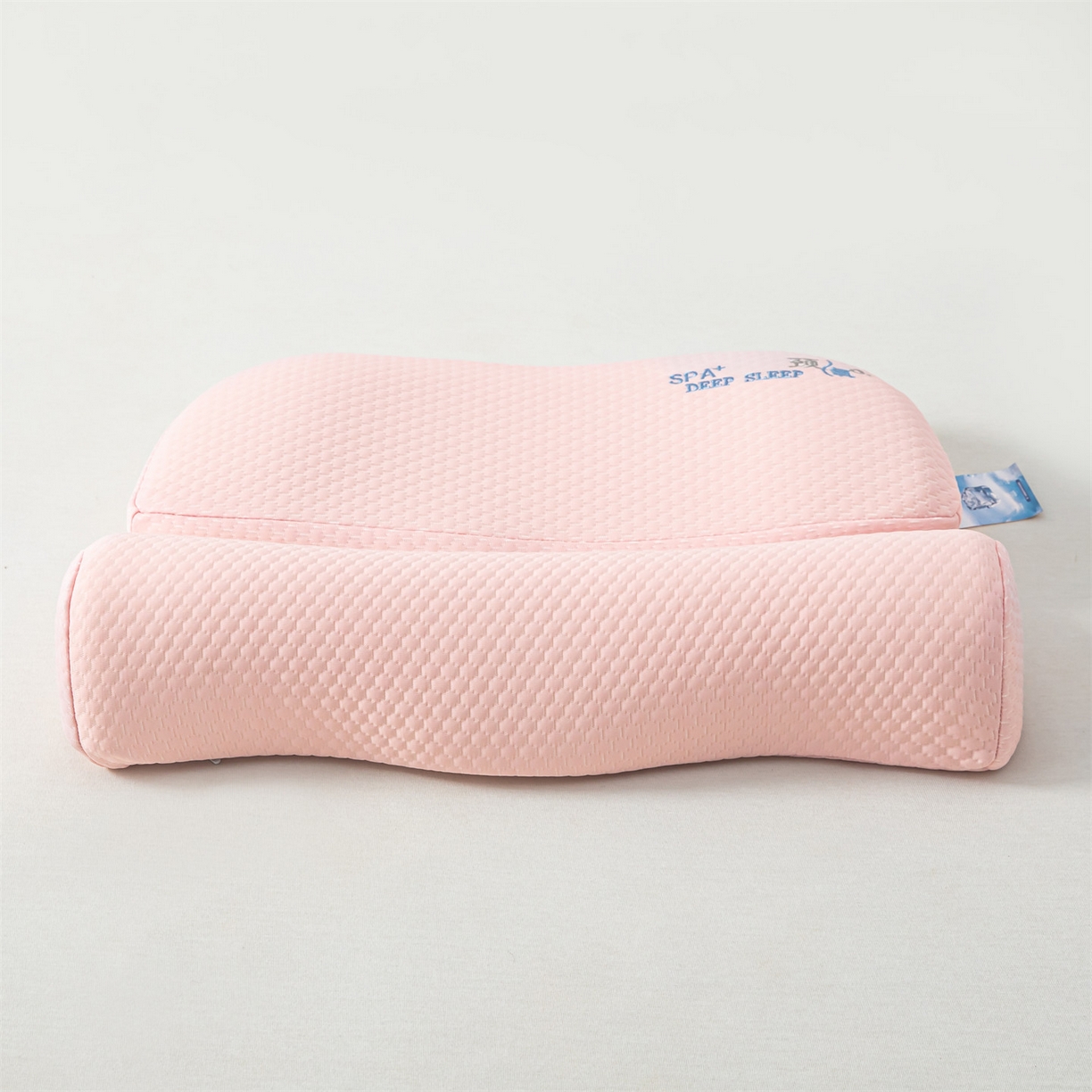 91家纺网 家纺一手货源 找家纺 麦肯锡 2026新款颈氧SPA+分层护颈枕枕头枕芯 粉色