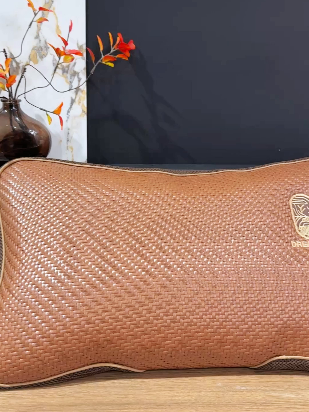 91家纺网 家纺一手货源 找家纺 （总）仁宇枕业 2026新款新品 仿古藤冰藤夏季花草荞麦枕头枕芯