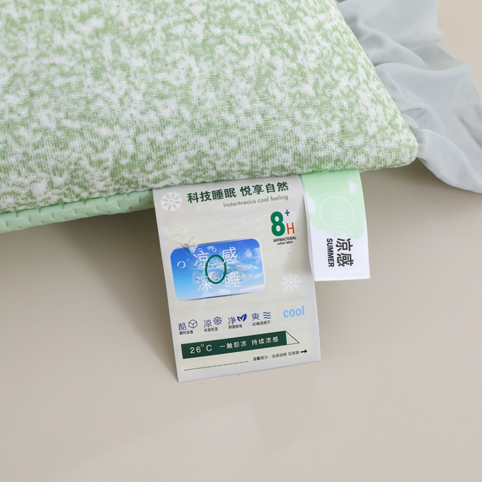 91家纺网 家纺一手货源 找家纺 （总）仁宇枕业 2026新款新品 花边清凉束束菊花草荞麦枕头枕芯