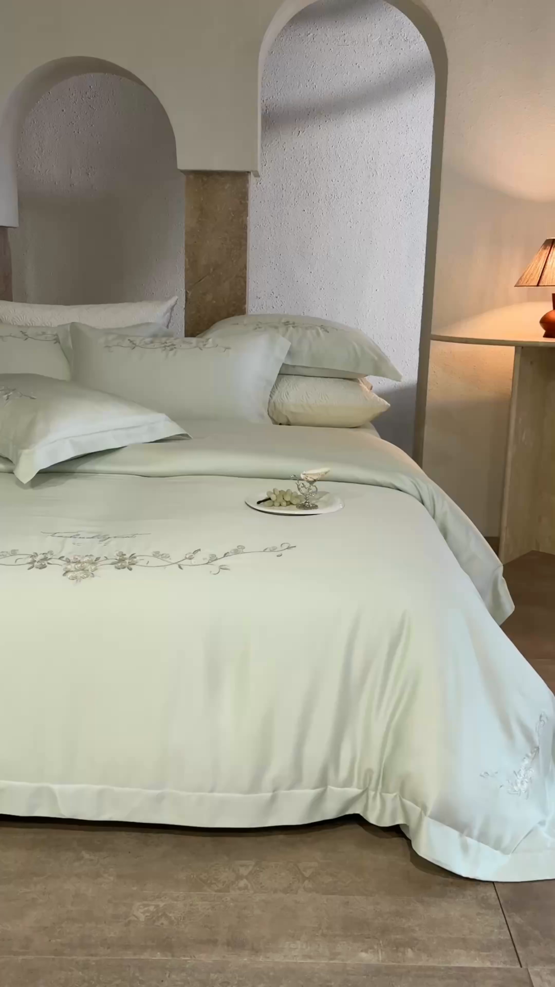 91家纺网 家纺一手货源 找家纺 （总）时亿家居 2026春夏新款兰精天丝四件套-夏玫瑰系列