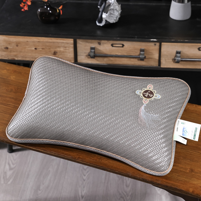 91家纺网 家纺一手货源 找家纺 （总）仁宇枕业 2026新款新品 家和万事兴夏季夏凉冰凉冰藤凉枕花草枕荞麦枕头枕芯