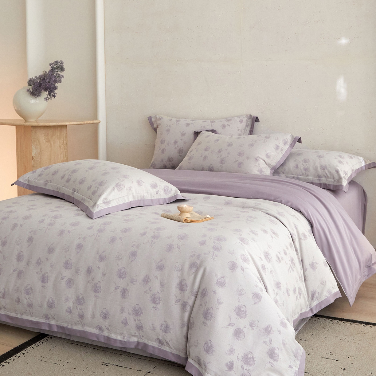 91家纺网 家纺一手货源 找家纺 （总）JUICY 橘滋家纺 2026新款云柔奢韵全棉色织提花系列四件套