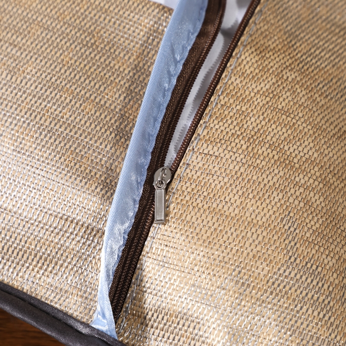 91家纺网 家纺一手货源 找家纺 （总）仁宇枕业 2026新款新品 蜻蜓戏水冰藤夏凉花草荞麦枕头枕芯