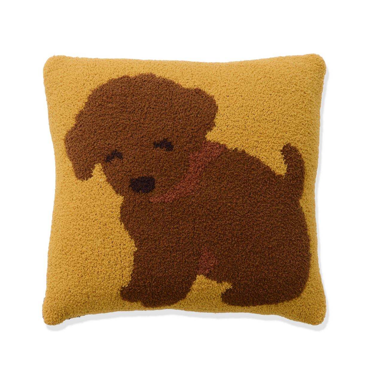 91家纺网 家纺一手货源 找家纺 苏艺针织盖毯 2026新款艺术家居超柔半边绒A类针织毯披肩多功能盖毯礼物终端控价 云朵朵（咖）抱枕