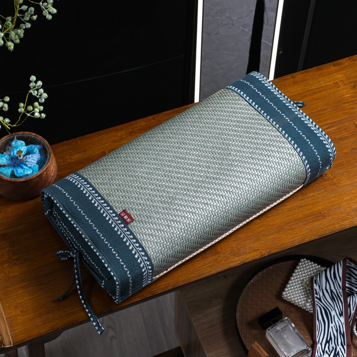 91家纺网 家纺一手货源 找家纺 （总）仁宇枕业 2026新款新品花边款野藤二合一夏凉花草荞麦枕头枕芯