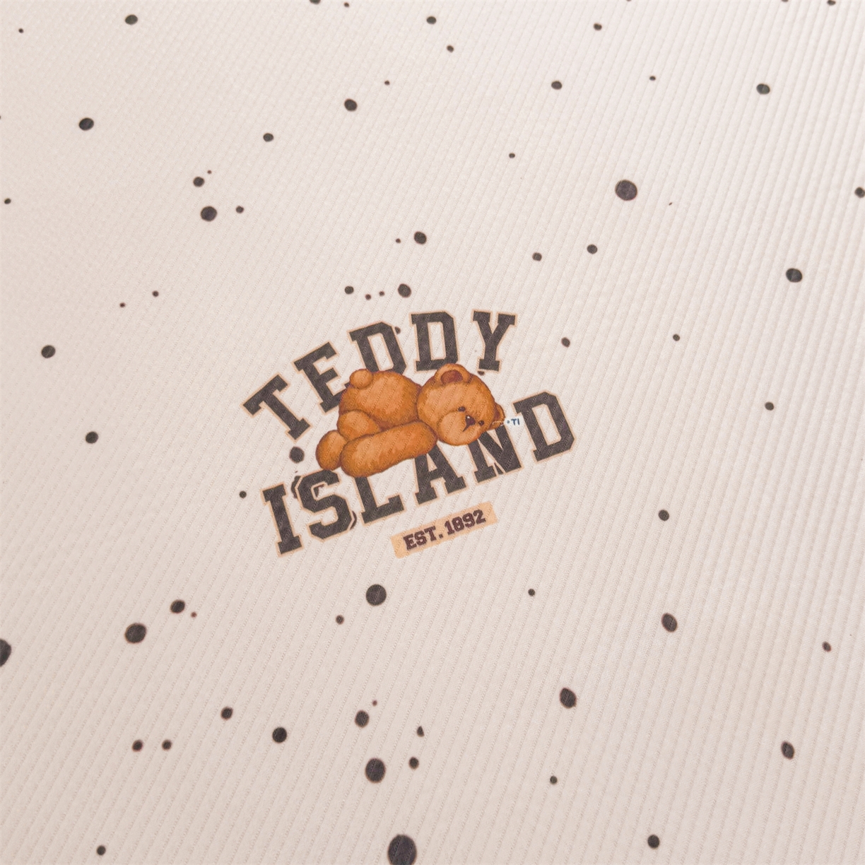 91家纺网 家纺一手货源 找家纺 慕木家纺 2026春夏新款泰迪冰丝席系列凉席席子空调软席平席和床笠 泰迪点点 床笠款