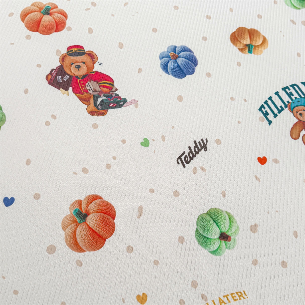 91家纺网 家纺一手货源 找家纺 慕木家纺 2026春夏新款泰迪冰丝席系列凉席席子空调软席平席和床笠 泰迪南瓜仔 床笠款