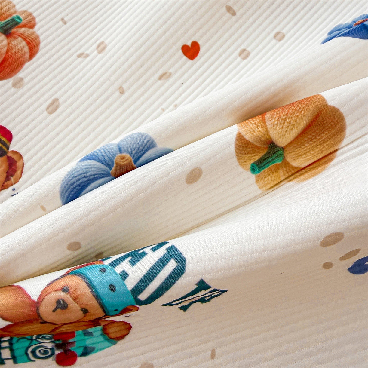 91家纺网 家纺一手货源 找家纺 慕木家纺 2026春夏新款泰迪冰丝席系列凉席席子空调软席平席和床笠 泰迪南瓜仔 床笠款