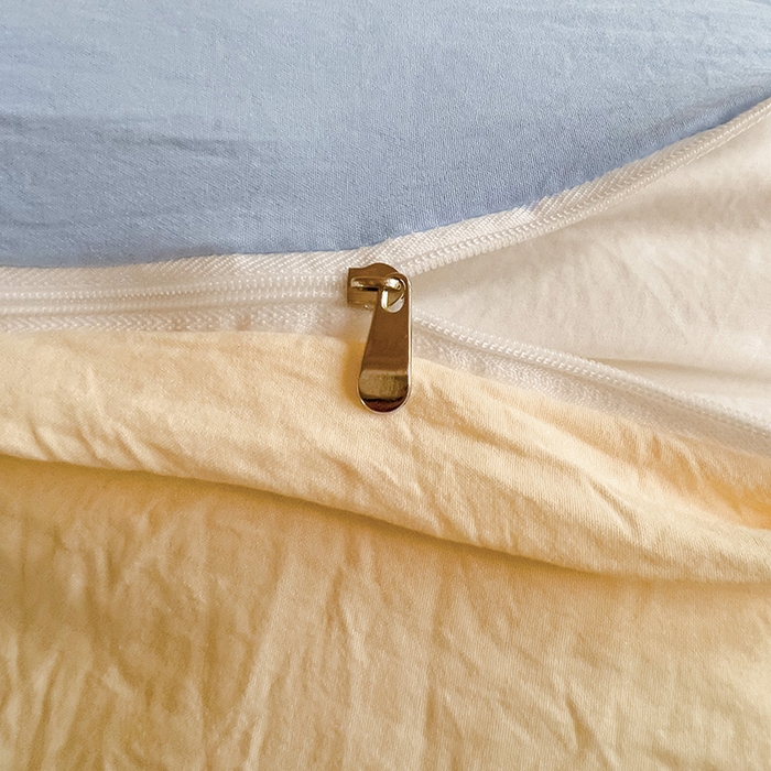 91家纺网 家纺一手货源 找家纺 （总）欧妮家纺 2025新款纯色双拼水洗棉四件套学生宿舍上下铺床单被套三件套床上用品-【含买家秀】